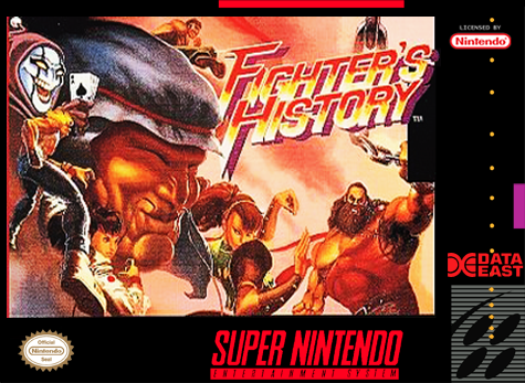 Fighter's History box art for Super Famicom